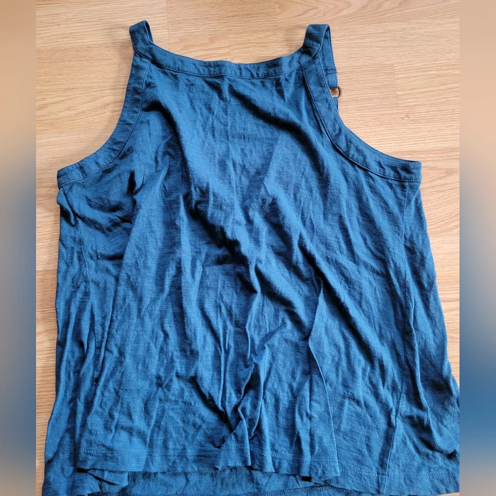 Blue beaded top - Picture 4 of 4